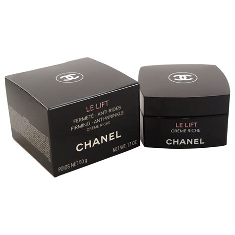 chanel creme le lift riche|chanel le lift night cream.